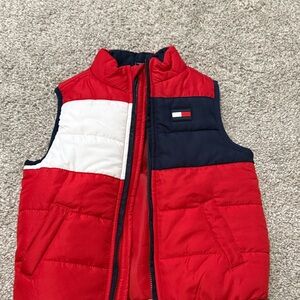 Tommy Hilfiger Kids Red, White, and Navy Vest